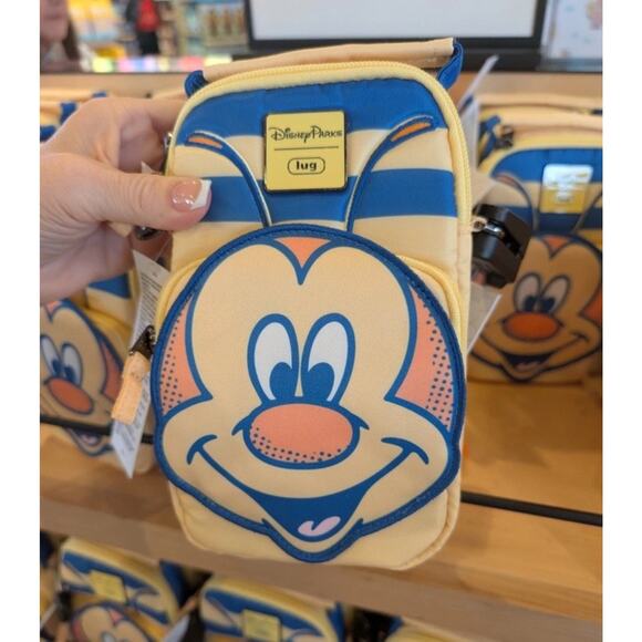 2025 Disney Epcot Flower And Garden 30 Years Spike The Bee LUG Crossbody Bag NWT